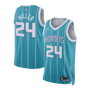 Brandon Miller Charlotte Hornets  Unisex 2023 Draft Swingman Jersey - Icon Edition - Teal