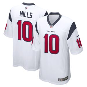 Davis Mills Houston Texans  Game Player Jersey - White