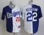 Los Angeles Dodgers #22 Clayton Kershaw Blue/White Cool Base Stitched Jersey