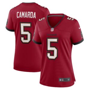 Jake Camarda Tampa Bay Buccaneers  Women's Game Player Jersey - Red