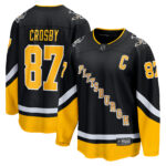 Sidney Crosby Pittsburgh Penguins 2021/22 Alternate Premier Breakaway Player Jersey - Black