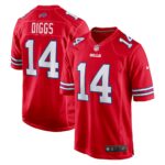 Stefon Diggs Buffalo Bills  Alternate Game Jersey - Red