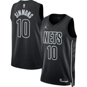 Ben Simmons 2022/23 Brooklyn Nets  Unisex Swingman Jersey - Statement Edition - Black