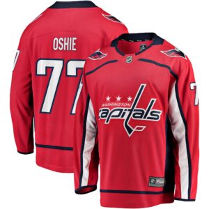 TJ Oshie Washington Capitals Youth Home Breakaway Player Jersey - Red