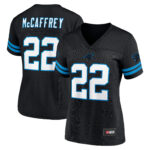 Women's Christian McCaffrey Black Carolina Panthers Game Time Player Jersey
