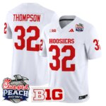 Anthony Thompson #32 Ndiana Hoosiers IH 2026 Peach Bowl Vapor Limited Jersey - All Stitched