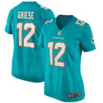 Bob Griese Miami Dolphins Women's Game Retired Player Jersey - Aqua