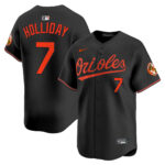 Jackson Holliday #7 Baltimore Orioles Vapor Premier Limited Jersey - All Stitched