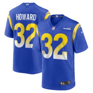 Travin Howard Los Angeles Rams  Game Player Jersey - Royal