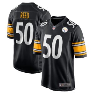 Malik Reed Pittsburgh Steelers  Game Player Jersey - Black