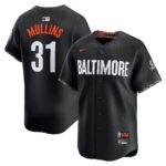 Men's Baltimore Orioles Cedric Mullins  Black City Connect Limited Player Jersey