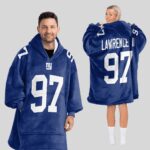 Adult D.L 97 New York G Football Unisex Blanket Hoodie