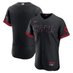 Men's Cincinnati Reds  Black 2023 City Connect Flex Base Jersey