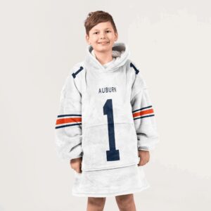 Kid #1 Auburn Football Unisex Blanket Hoodie