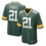 Eric Stokes Green Bay Packers Player Game Jersey - Green