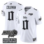Keon Coleman #0 Buffalo Bills BUF 'Gothic Cold Front Edition' Vapor Limited Jersey V2 - All Stitched