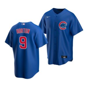 Men's Chicago Cubs #9 Cade Horton 2022 Draft Jersey Royal Alternate