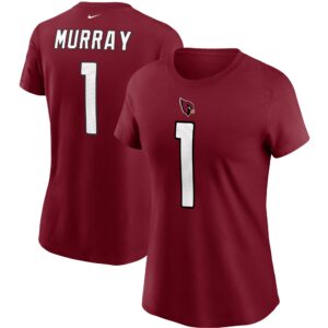 Women's Kyler Murray Cardinal Arizona Cardinals Name & Number T-Shirt