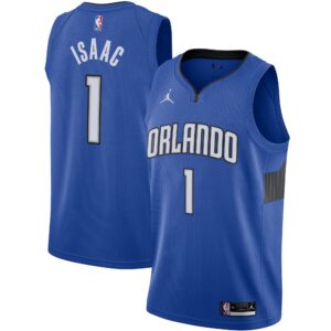 Jonathan Isaac Orlando Magic  2020/21 Swingman Jersey - Statement Edition - Blue