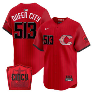 Queen City #513 Cincinnati Reds 2026 City Connect Vapor Premier Limited Jersey - All Stitched