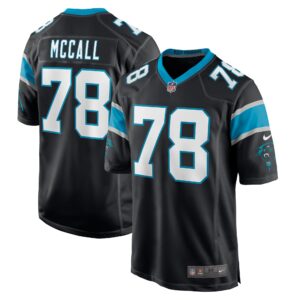 Marquan McCall Carolina Panthers  Game Player Jersey - Black
