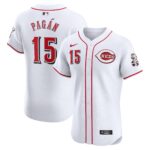 Men's Cincinnati Reds Emilio Pagan  White Home Elite Player Jersey