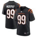 Myles Murphy Cincinnati Bengals  2023 Draft First Round Pick Game Jersey - Black
