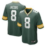 Josh Jacobs Green Bay Packers Team Game Jersey -  Green