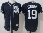 San Diego Padres #19 Tony Gwynn Navy Blue New Cool Base Stitched Jersey