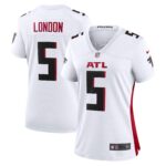 Drake London Atlanta Falcons  Women's Away Game Player Jersey - White