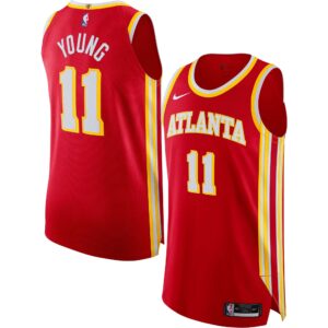 Trae Young Atlanta Hawks 2022/23 Authentic Player Jersey Red - Icon Edition
