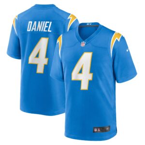 Chase Daniel Los Angeles Chargers  Game Jersey - Powder Blue