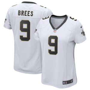 Drew Brees New Orleans Saints  Women's Game Player Jersey - White