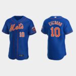 Men's New York Mets #10 Eduardo Escobar Royal Alternate Flex Base Jersey