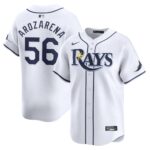 Men's Tampa Bay Rays #56 Randy Arozarena  White Home Limited Player Jersey
