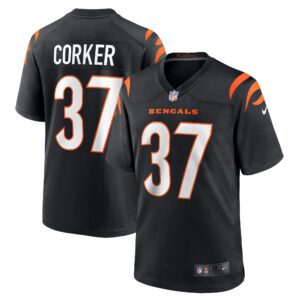 Yusuf Corker Cincinnati Bengals  Game Player Jersey - Black