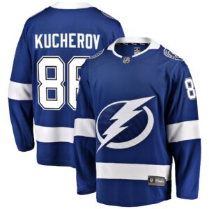 Nikita Kucherov Tampa Bay Lightning Home Breakaway Player Jersey - Blue