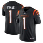 Ja'Marr Chase Cincinnati Bengals  Vapor Untouchable Limited Jersey - Black