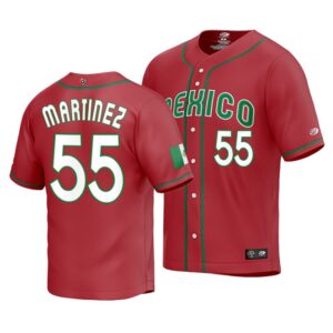 Mexico Baseball Adrian Martinez 2023 World Baseball Classic Red Replica Jersey