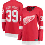 Alex Nedeljkovic Detroit Red Wings Women's Home Breakaway Player Jersey - Red