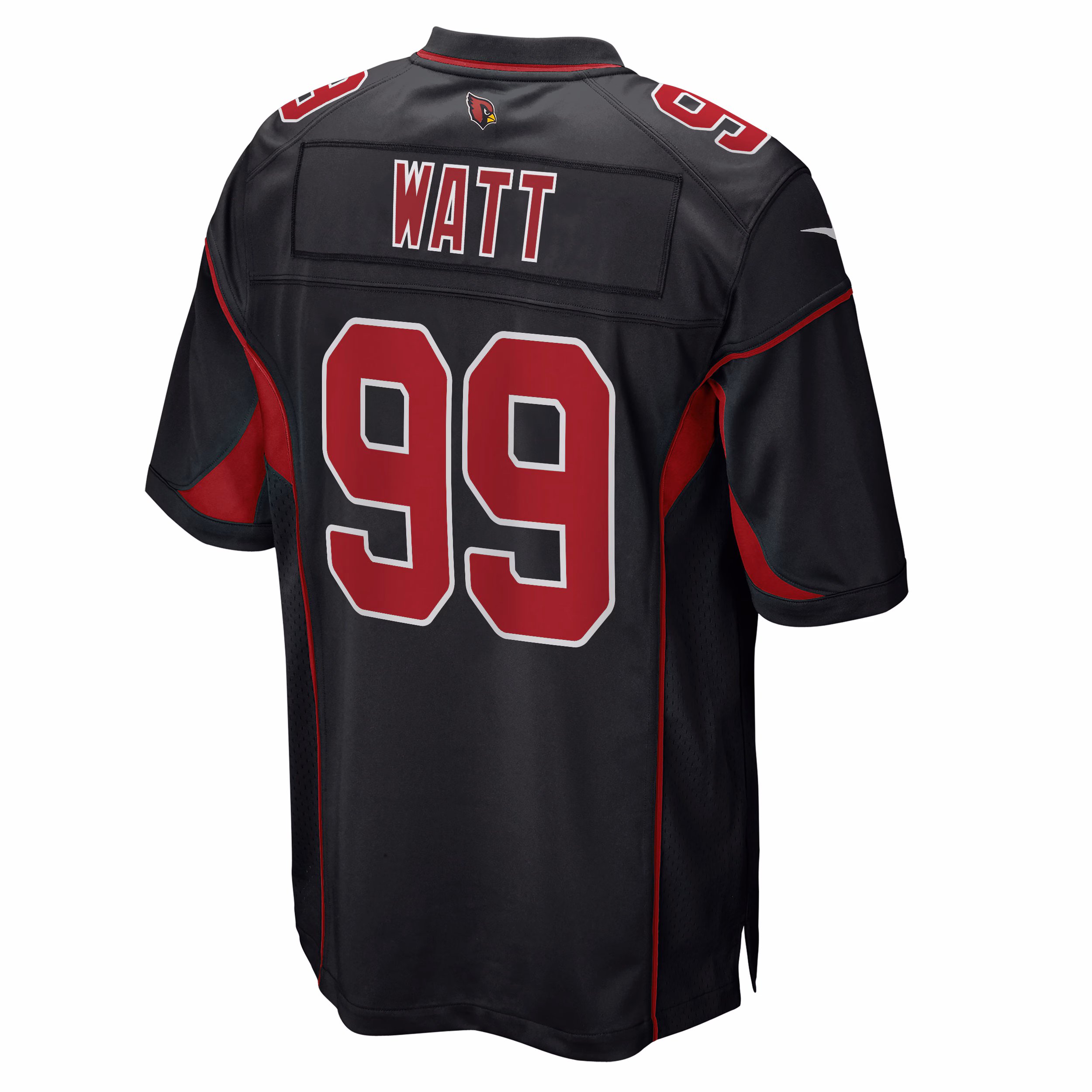 J.J. Watt Arizona Cardinals 2nd Alternate Game Jersey - Black - Image 3