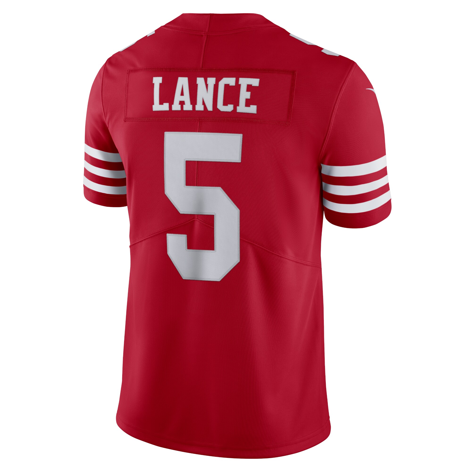 Trey Lance San Francisco 49ers Alternate Vapor Limited Jersey - Scarlet - Image 9