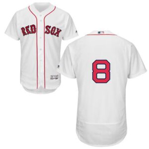 Boston Red Sox #8 Carl Yastrzemski White Flexbase Collection Stitched Jersey