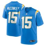 Ladd McConkey Los Angeles Chargers 2024 Draft Player Game Jersey - Powder Blue