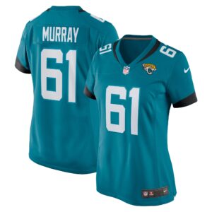 Jimmy Murray Jacksonville Jaguars  Women's Home Game Player Jersey - Teal