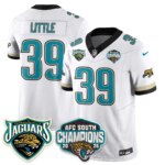 Cam Little #39 Jacksonville Jaguars JAX AFC South Division Champions Vapor Limited Throwback Jersey - All Stitched