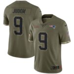 Matthew Judon New England Patriots  2022 Salute To Service Limited Jersey - Olive