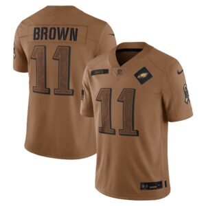 A.J. Brown Philadelphia Eagles  2023 Salute To Service Limited Jersey - Brown
