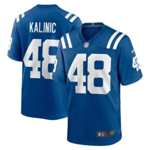 Nikola Kalinic Indianapolis Colts  Game Player Jersey - Royal