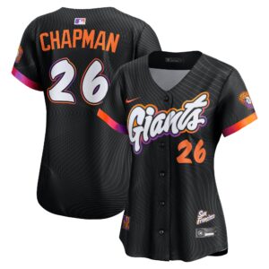 Women's San Francisco Giants Matt Chapman #26 Anthracite City Connect Limited Jersey